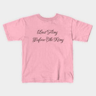 Bachelorette Elegant Typography Kids T-Shirt